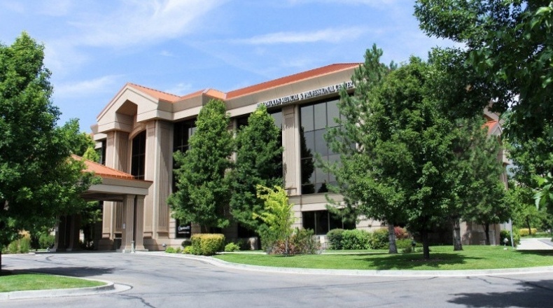The front of the Cognitive FX building on River Park Drive in Provo