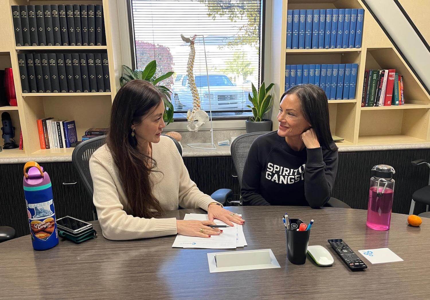 Dr. Alina Fong with a patient at Cognitive FX