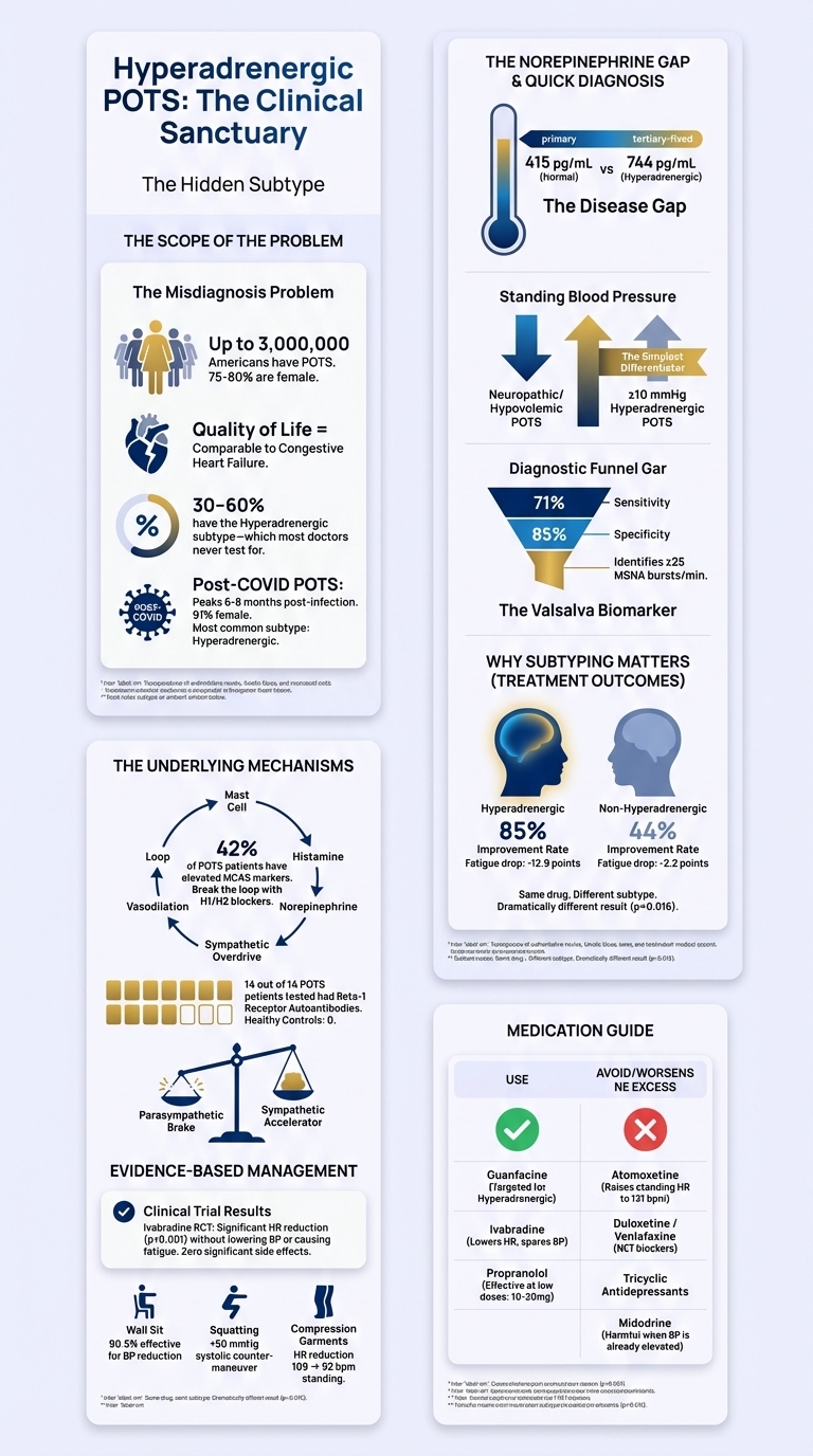 Hyperadrenergic POTS