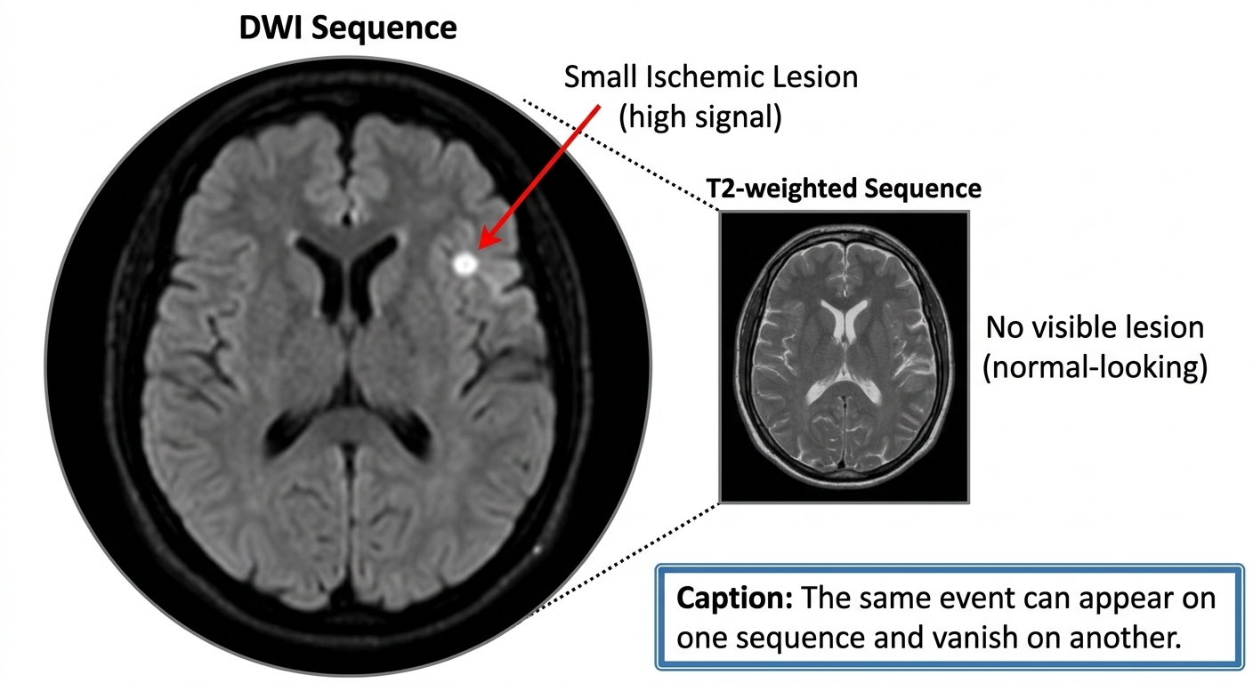 TIA Stroke Image Example