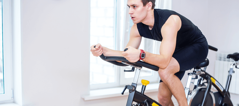 A stationary bike, pilates, and an elliptical machine are all relatively safe options for exercise after a concussion.