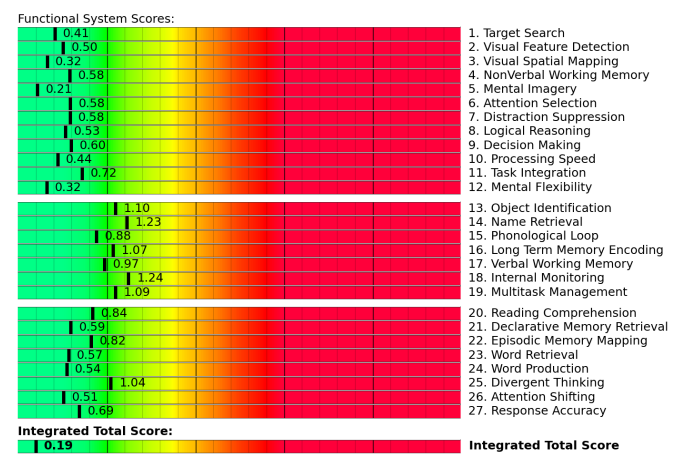 Functional System Scores