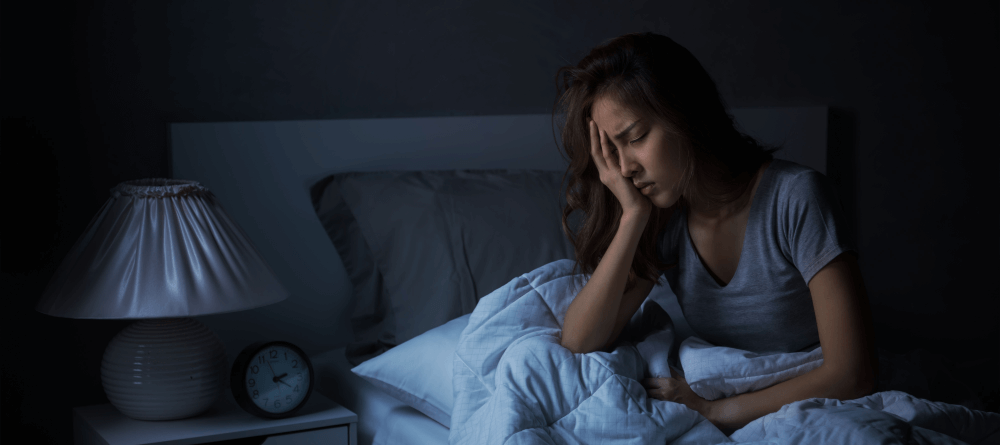 Women with headache. 