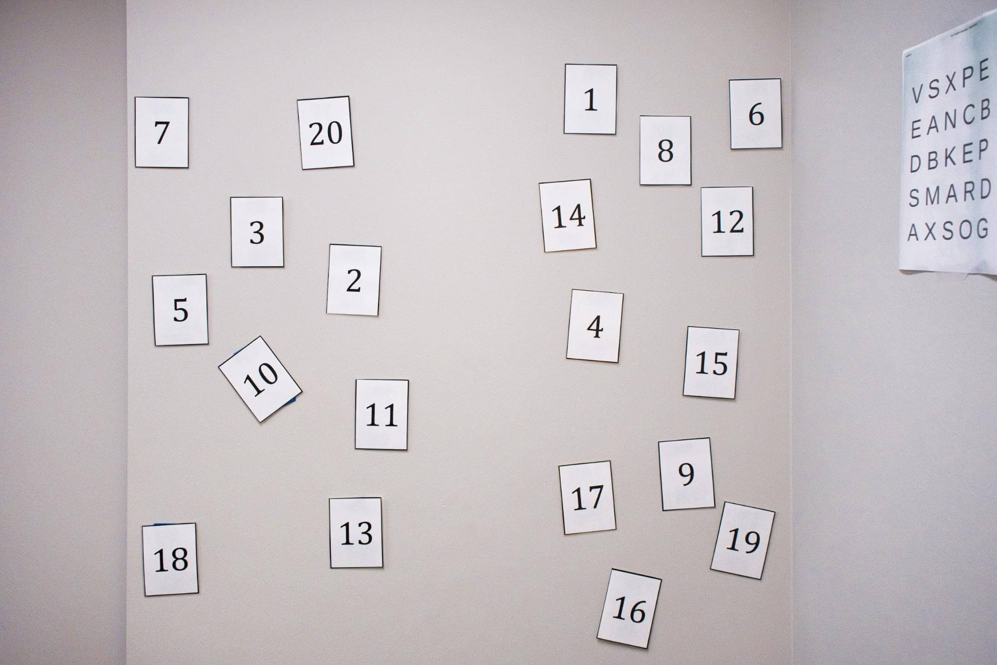Wall for therapy at Cognitive FX/