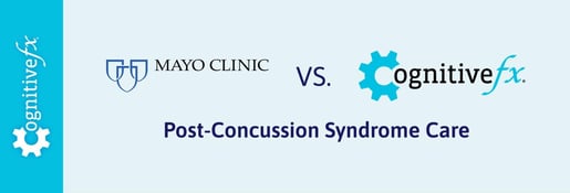 Post-Concussion Syndrome Care at Mayo Clinic vs. Cognitive FX