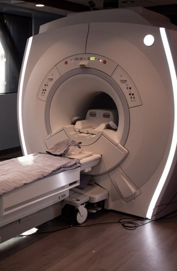 The MRI scanner at the Cognitive FX clinic in Provo