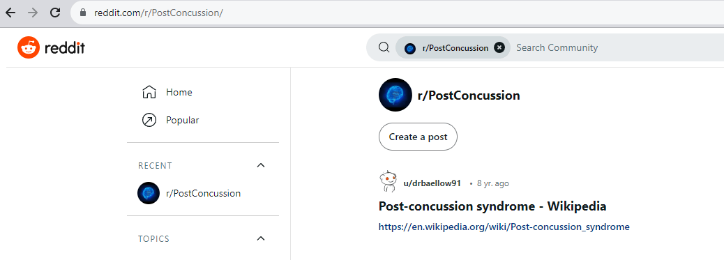 Learn how to navigate the advice and experience shared on post-concussion syndrome Reddit threads.