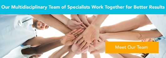 Meet out team of specialists that work together for better concussion treatment outcomes